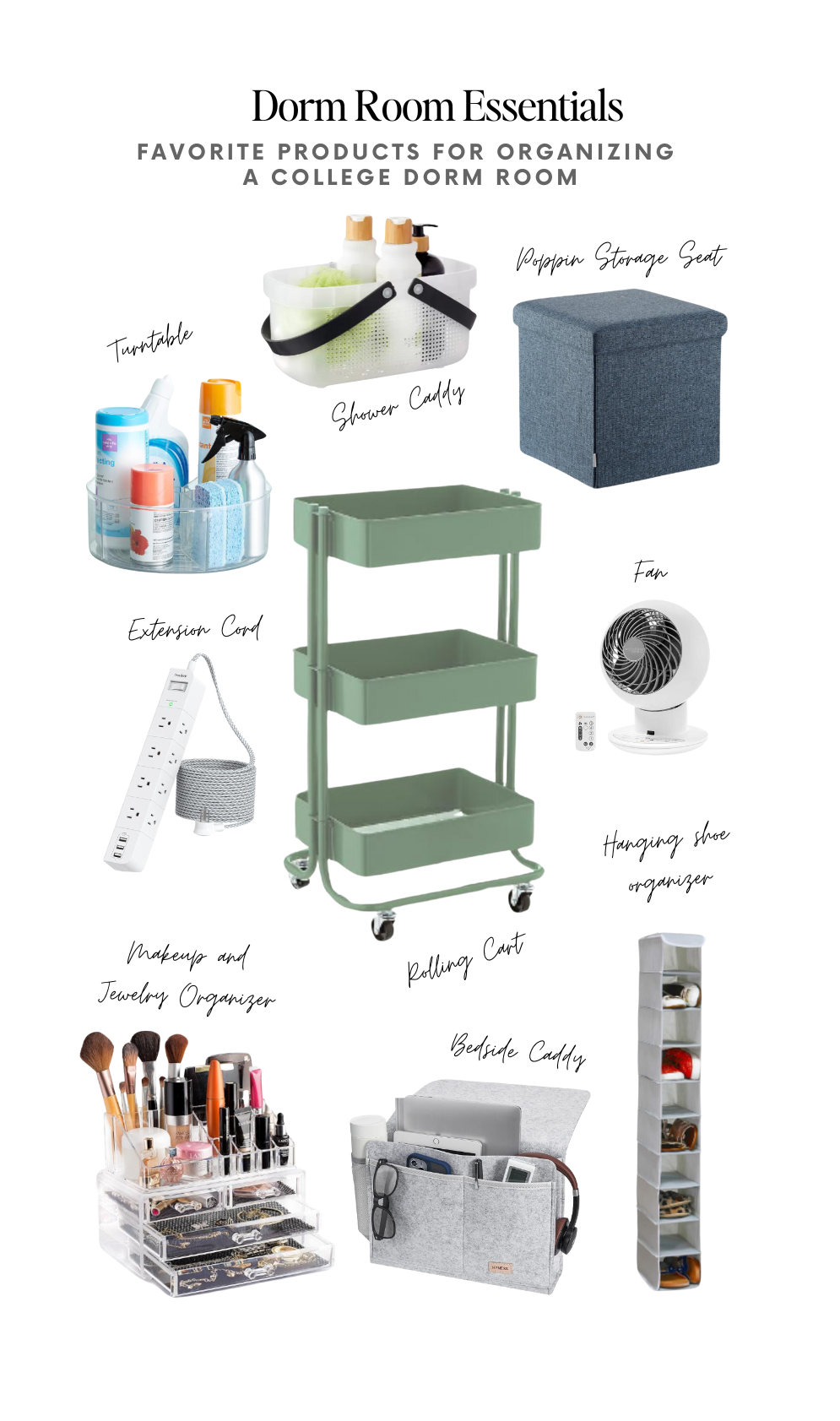 Best Rolling Cart for Dorm: Organize Your Space Efficiently