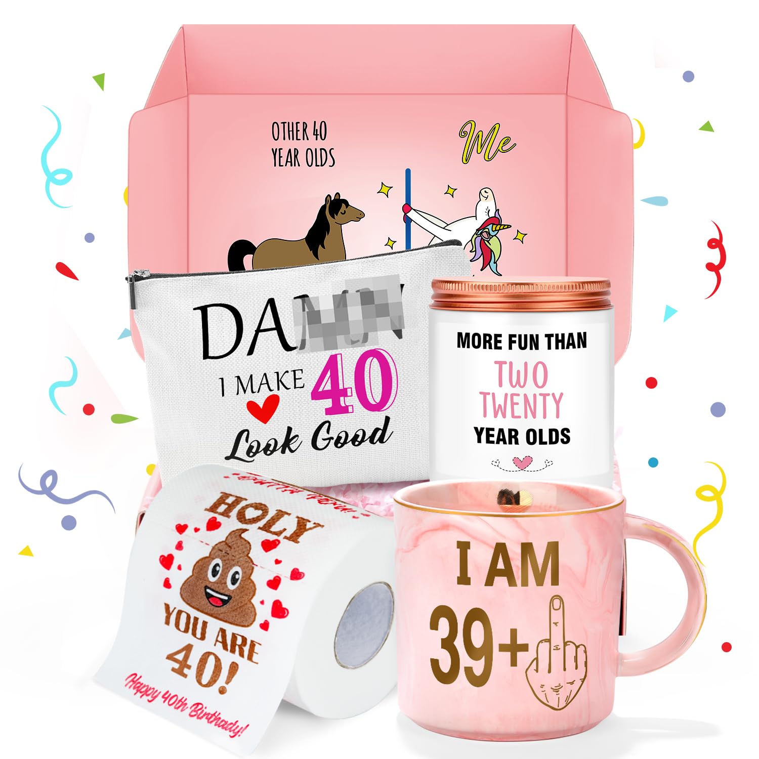 40 for 40 Ideas: Unique Gifts and Celebrations for Your 40th Birthday