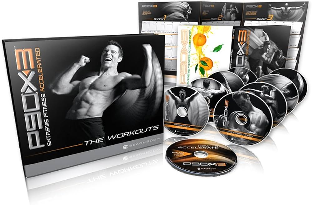 Transform Your Body with P90X3 DVD Set – Intense 30-Minute Workouts