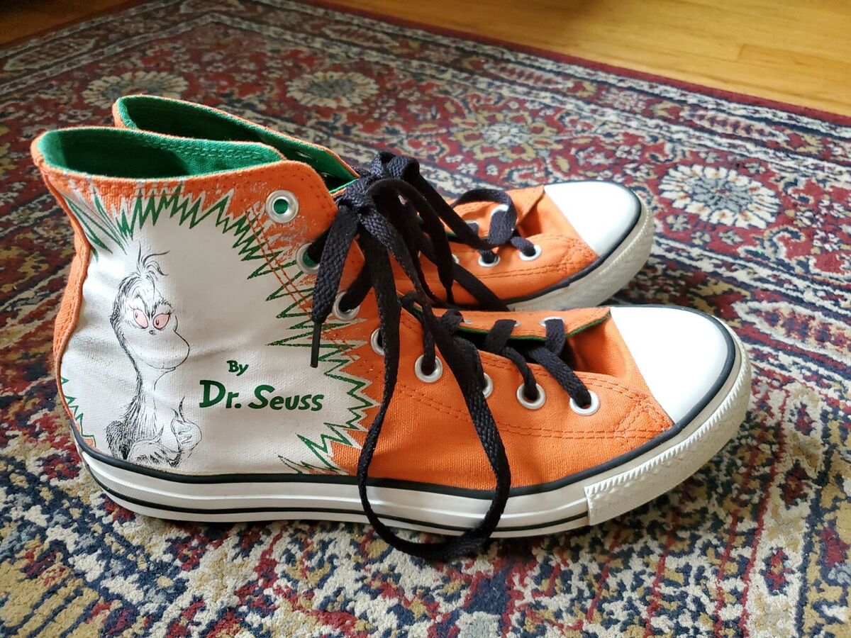 Converse Grinch Sneakers: Limited Edition Dr. Seuss Chuck Taylor Release