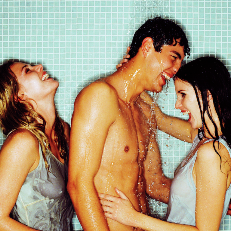 True Threesome Stories: My First Time and Roommate Fun