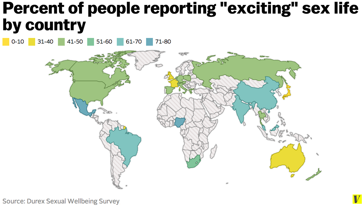 Top 10 Countries with the Horniest Women According to Global Surveys