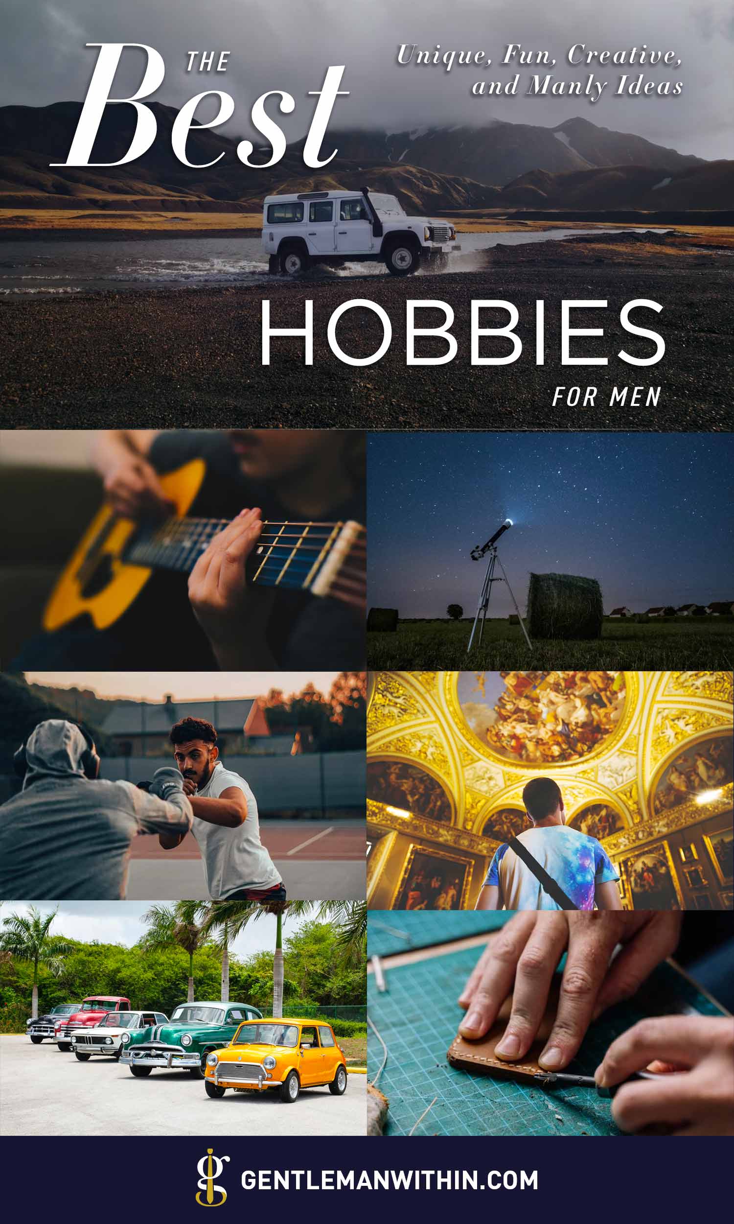 Best Hobbies for Men in Their 40s to Stay Fit, Creative, and Inspired