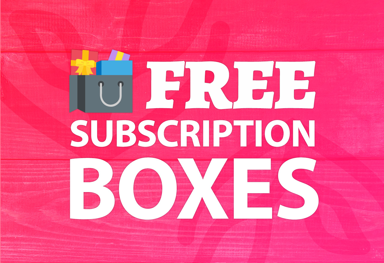 Get Subscription Boxes First Month Free -  Limited Time Offer