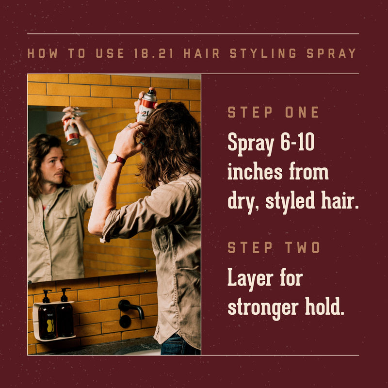 How to Use Mens Hairspray for Awesome All-Day Hold