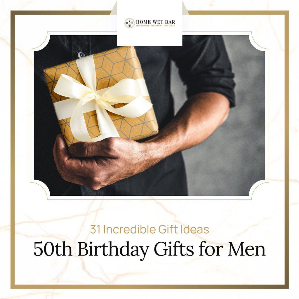 Surprise Him with 50th Gifts for Men: Shop Our Collection