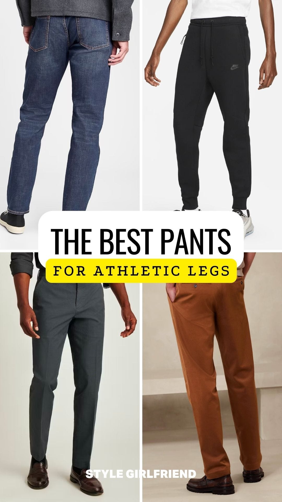 Stylish Mens Trousers for Big Thighs Look Great, Feel Confident