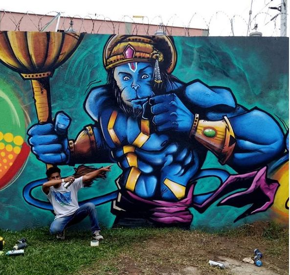 Learn about indian graffiti art (Step-by-step introduction for everyone)