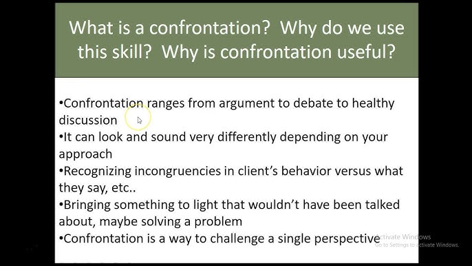 Understanding Confrontation in Counseling: Examples & Approaches