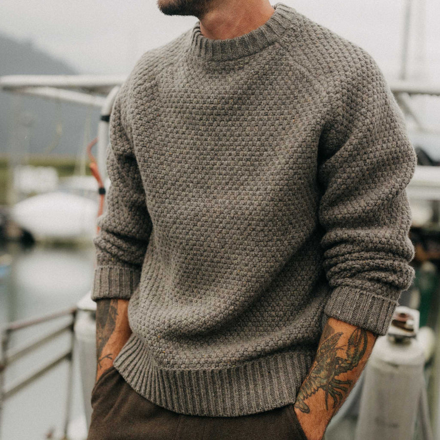 Taylor Stitch Fisherman Sweater Dupe: Find a Cheaper, High-Quality Alternative Today.