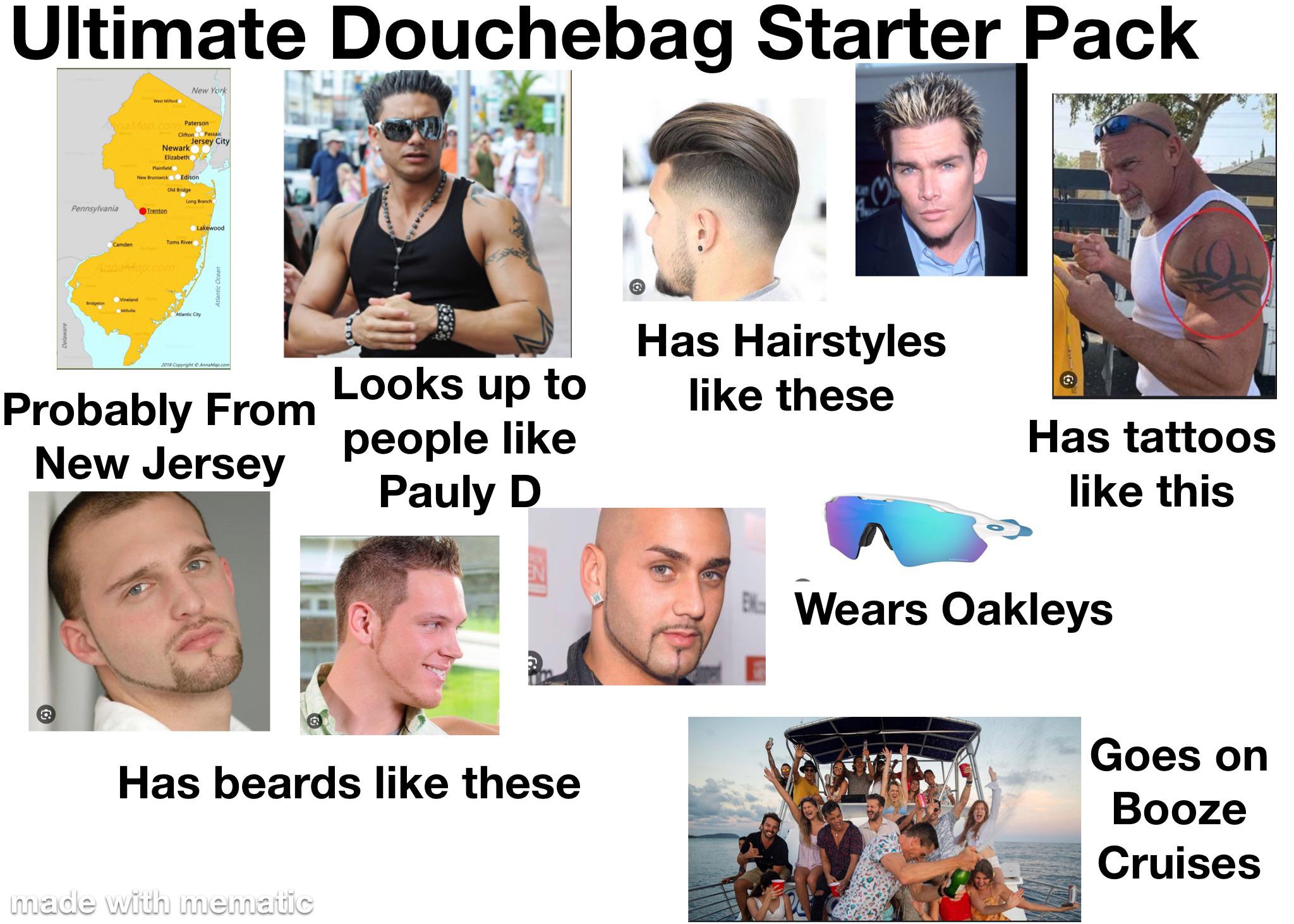 2000s douchebag starter pack Everything you need to know