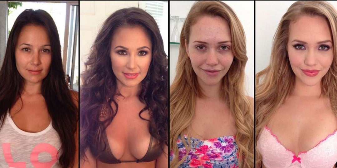 Pornstars Without Makeup Revealed (How Different They Look)